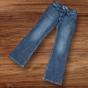 Wrangler Boot Cut Women's Classic Blue Denim Low Rise Jeans
